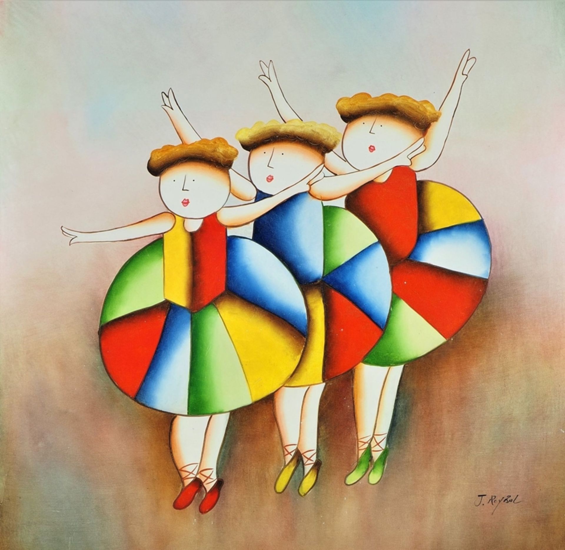 Joyce Roybal (*1955) - Tanzende Kinder - Bild 2 aus 4