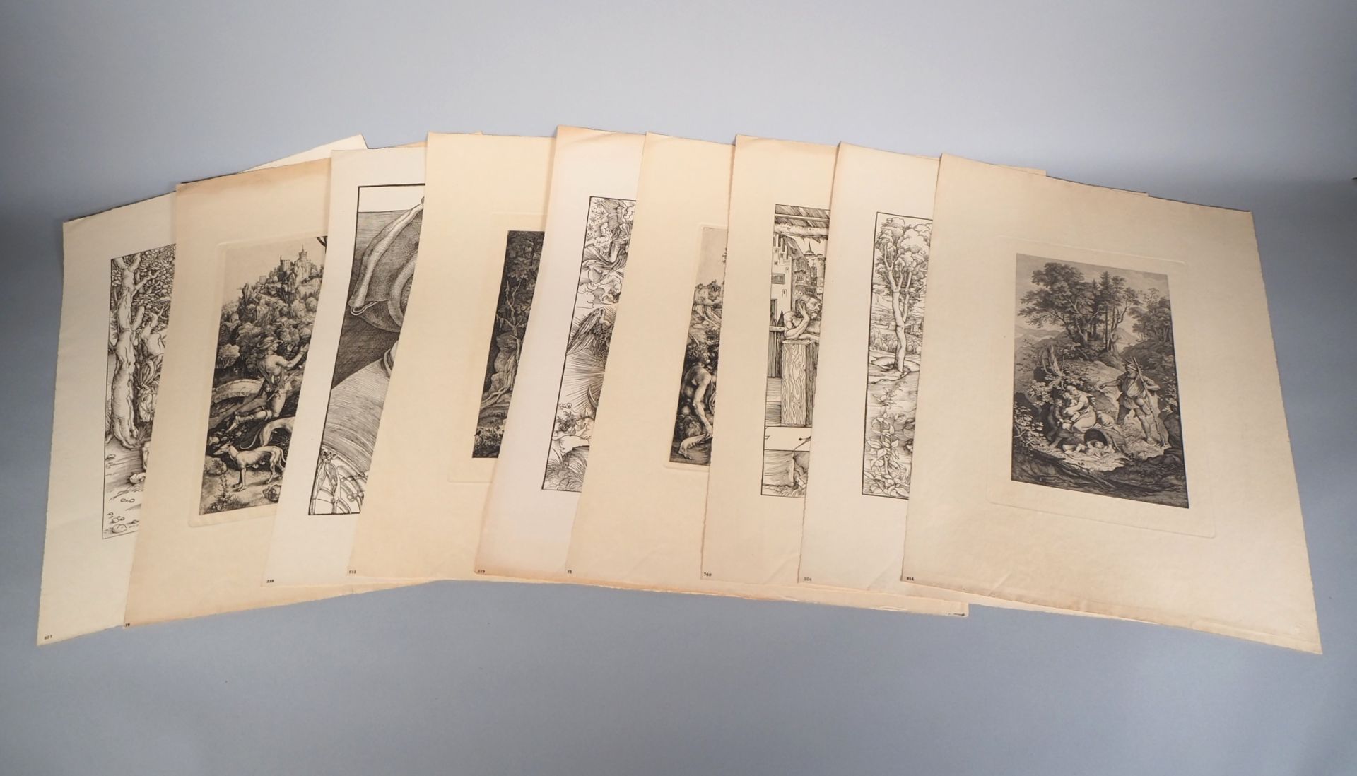 Bundle of imperial prints after Albrecht Dürer, around 1900