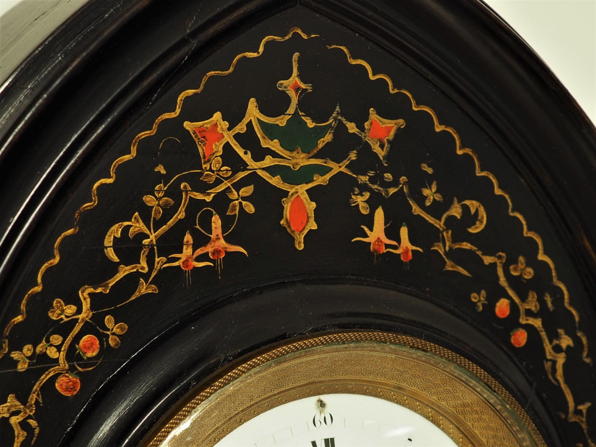 Viennese cathedral clock, around 1850. - Image 4 of 4