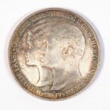 German Empire: 2 Mark commemorative coin 1903 Wilhelm Ernst and Caroline Grand Duke of Saxony