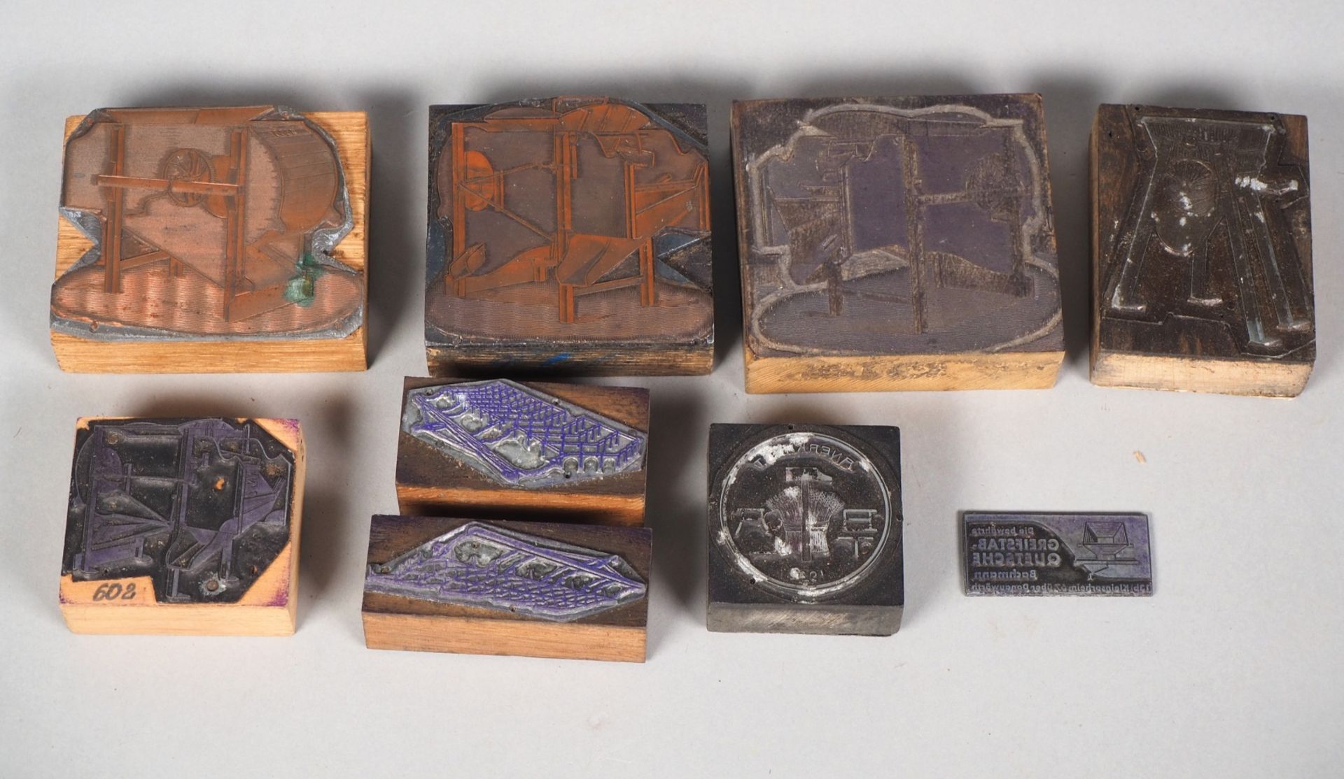 Mixed lot of technical industrial stamps, 1920/30s - Image 3 of 3