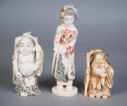 Group of leg figures, probably China/Japan around 1900