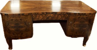 Large Art Déco desk, 1930s