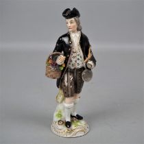 Baroque porcelain figure, Höchst around 1770