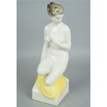 Nude figure "HOLLOHAZA", around 1950.