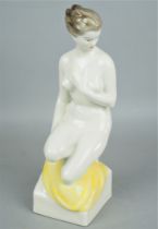 Akt Figur "HOLLOHAZA", um 1950