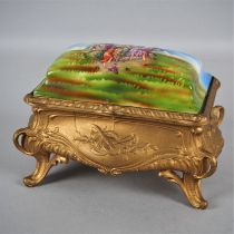 Art nouveau jewelry box, around 1900