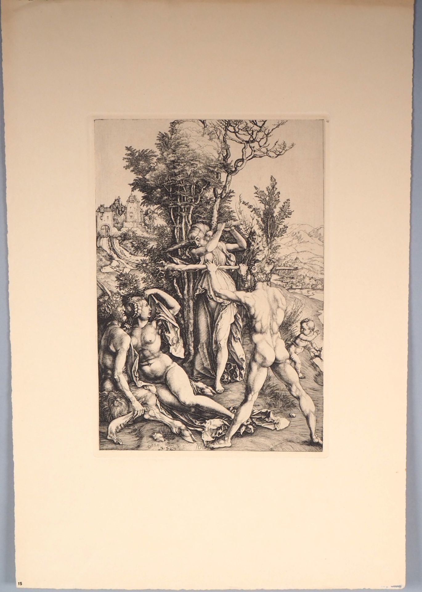 Bundle of imperial prints after Albrecht Dürer, around 1900 - Image 2 of 4