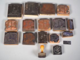 Mixed lot of technical industrial stamps, 1920/30s