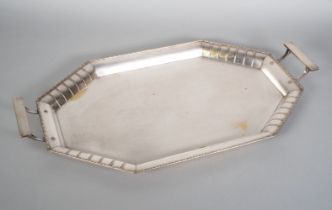 Large serving tray, around 1900 - W&B