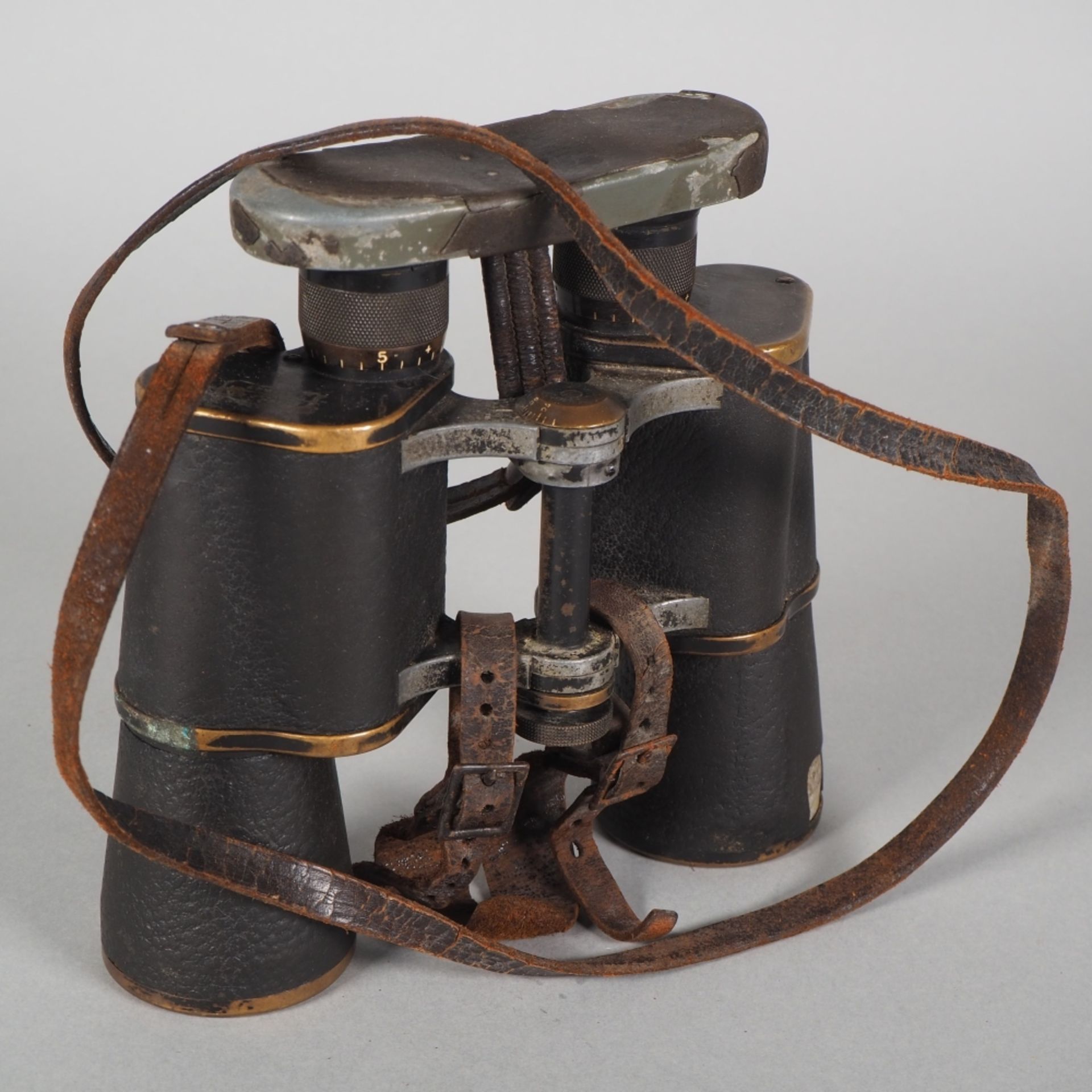 Very rare Carl Zeiss naval binoculars in Telumact design 8x40, around 1915