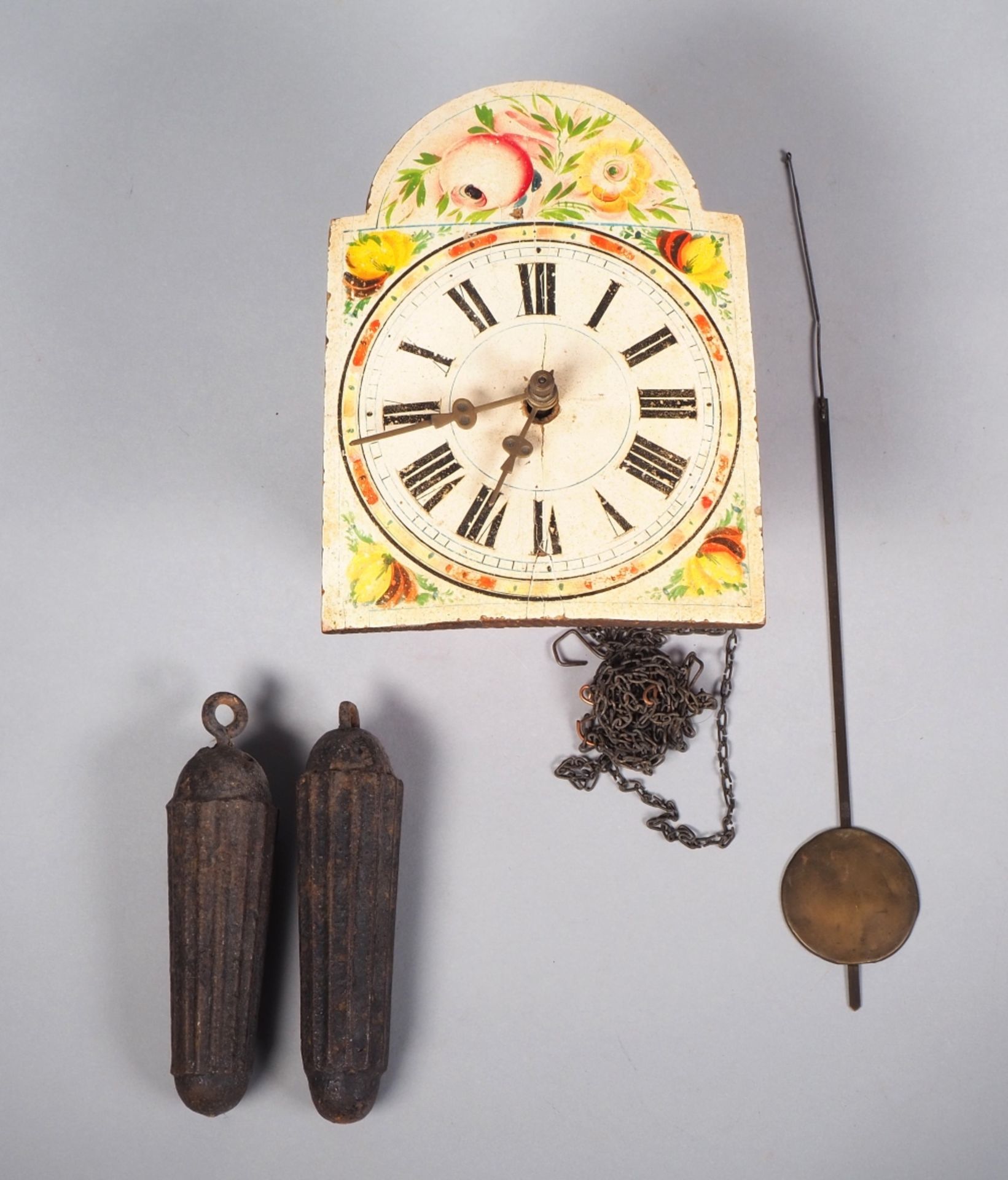 Black Forest sign clock, around 1900.