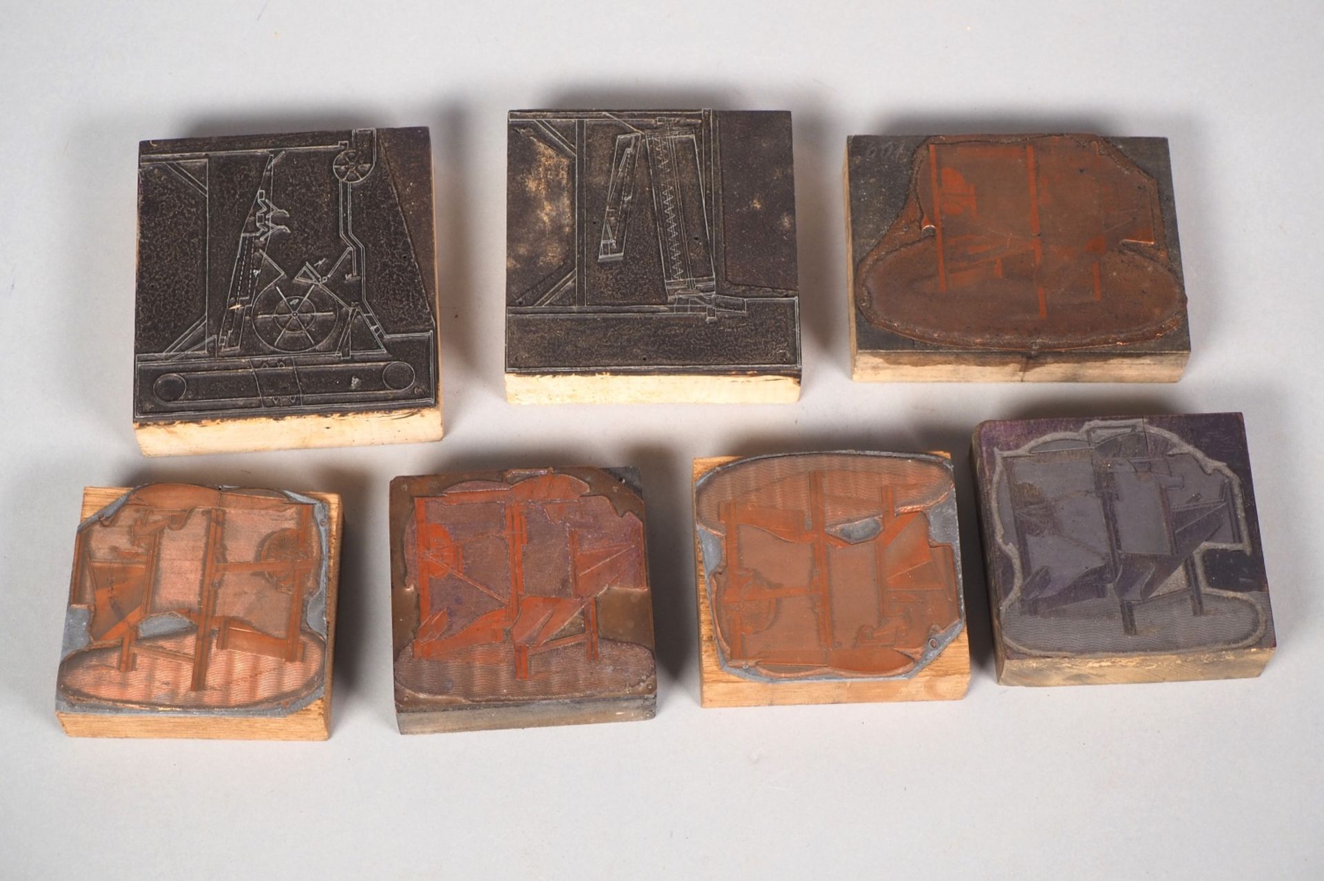 Mixed lot of technical industrial stamps, 1920/30s - Image 2 of 3