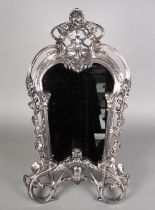 Large vanity mirror, around 1900