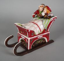 Villeroy & Boch, tea light holder sleigh, 20th c.