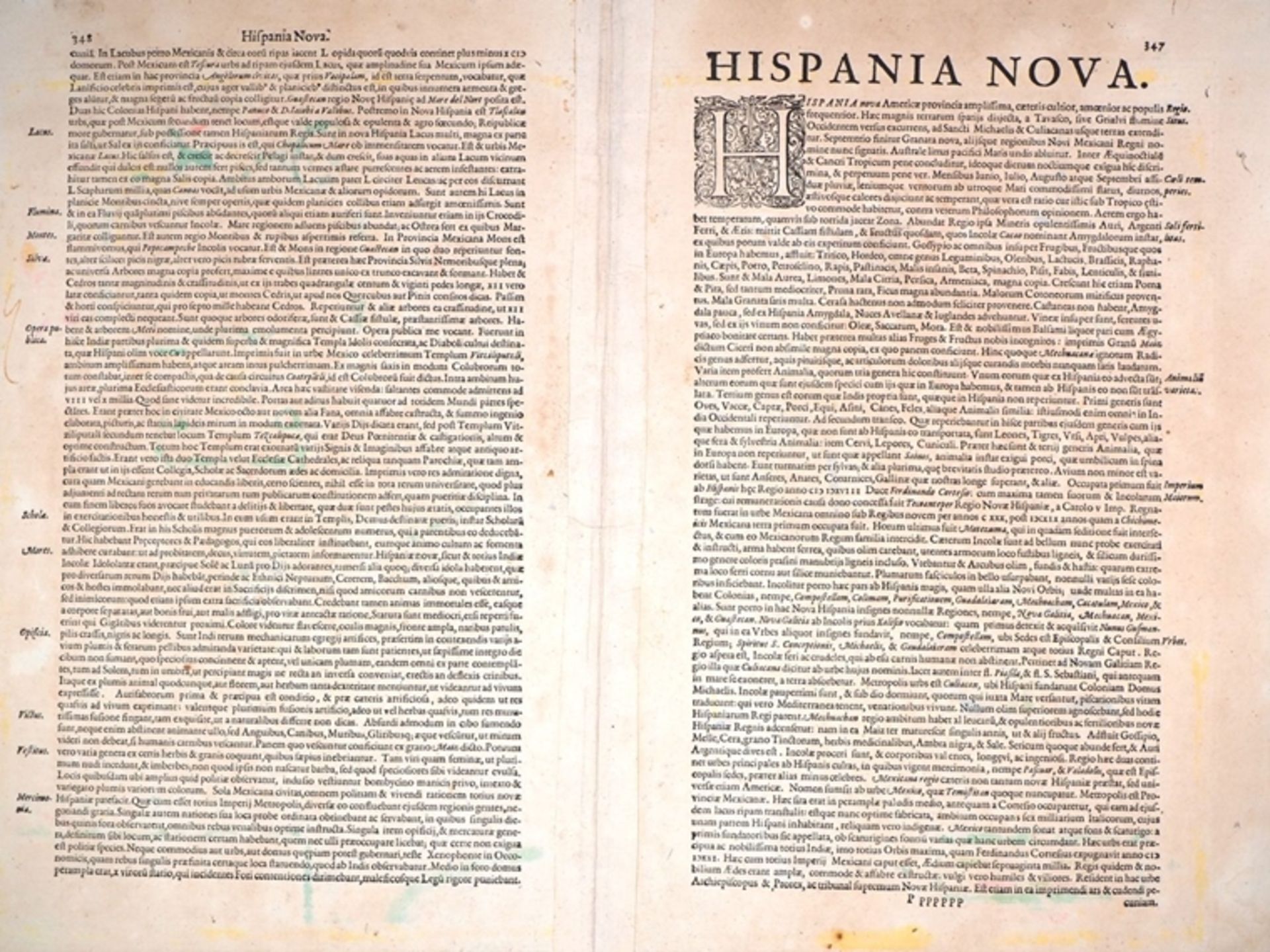 Hispaniae Novae Nova Descriptio, probably 17th century. - Image 4 of 4