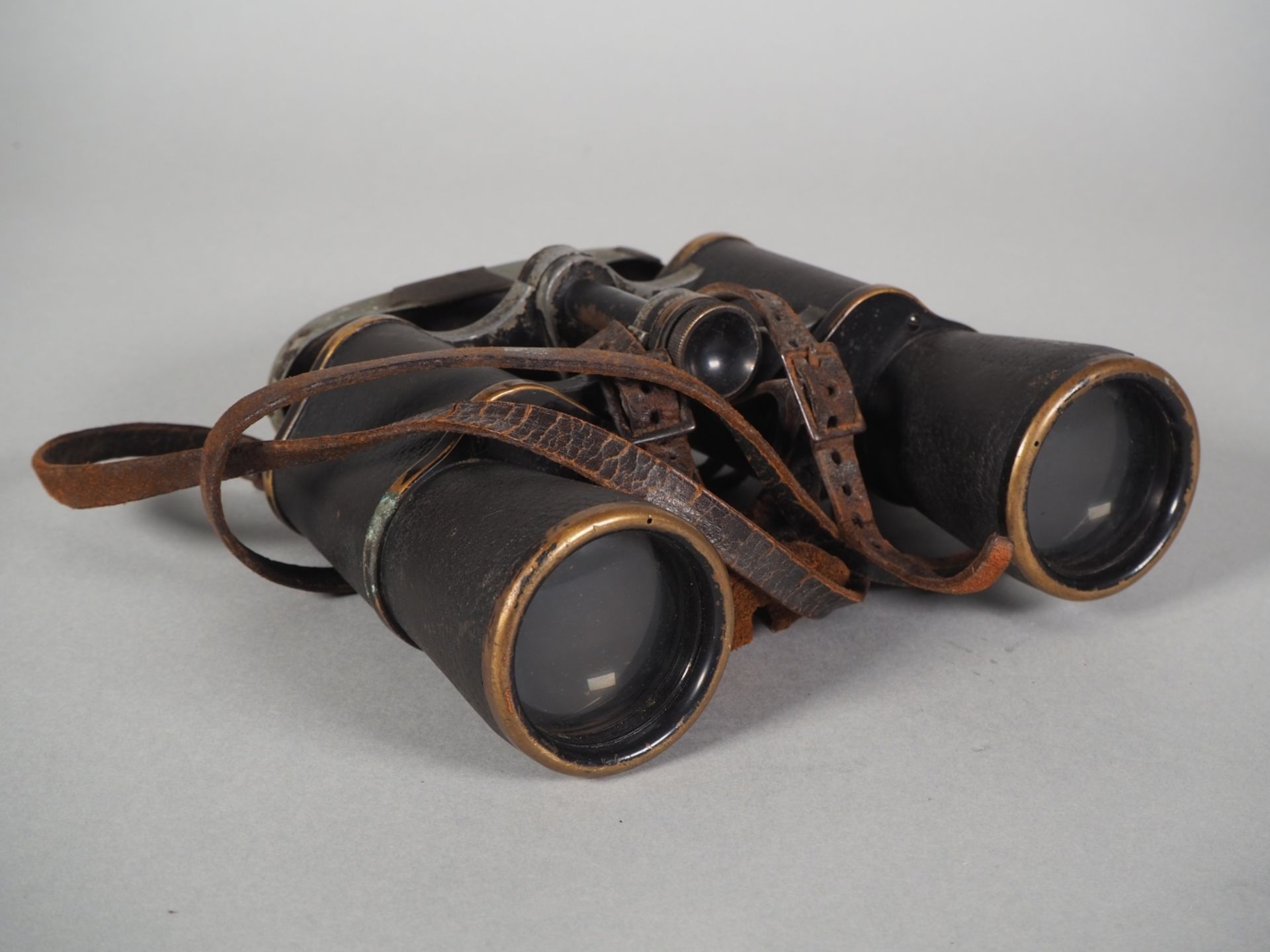 Very rare Carl Zeiss naval binoculars in Telumact design 8x40, around 1915 - Image 3 of 4