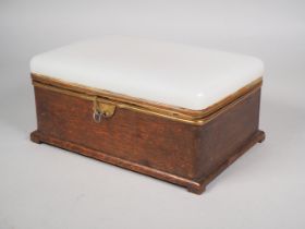 Casket with alabaster lid around 1930