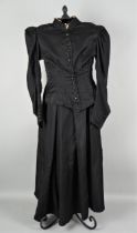 Viktorianisches Kleid um 1890