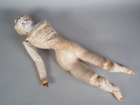 Large Biedermeier doll, German, early 19th c.