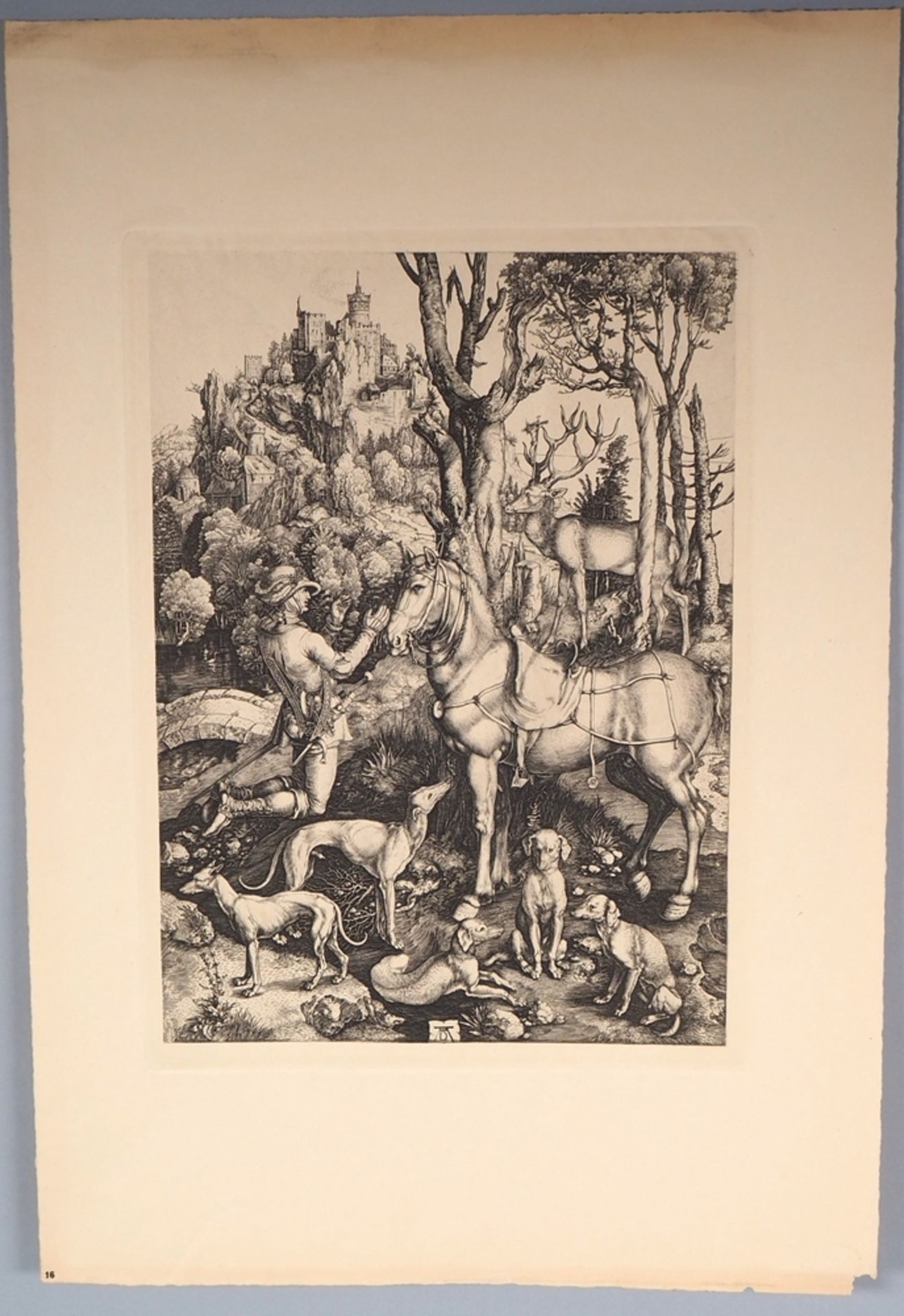 Bundle of imperial prints after Albrecht Dürer, around 1900 - Image 3 of 4