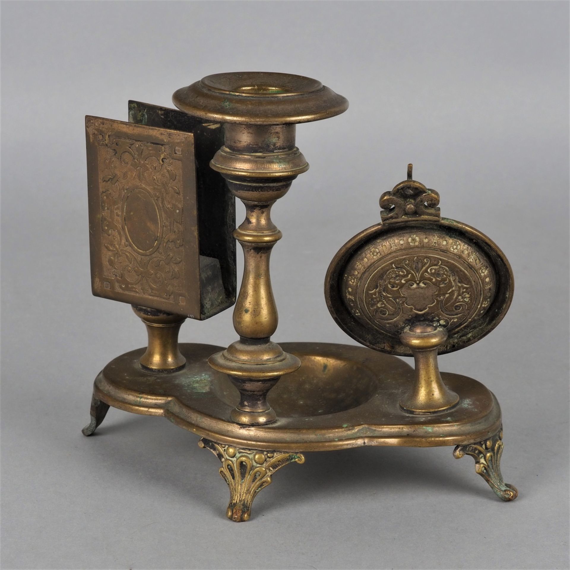 Table stand for pocket watch around 1880 - Image 2 of 2