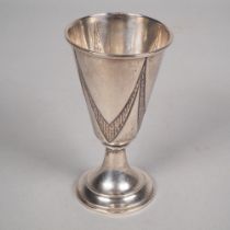 Small silver goblet circa 1920, Austria-Hungary