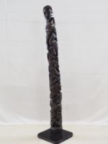 Makonde, African ebony tree of life, 20th c.