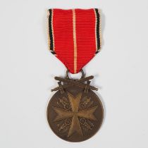 Deutsche Verdienstmedaille mit Schwertern in Bronze, ab 1939 - Hauptmünzamt Wien