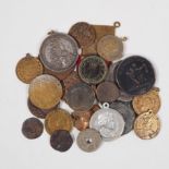 Mixed medal collection around 1900