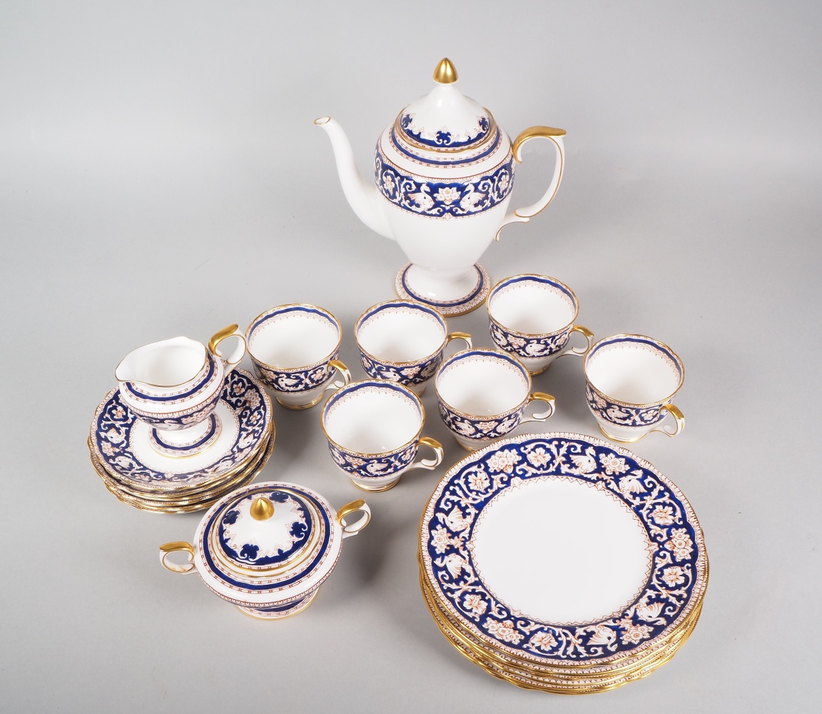 Coffee service Staffordshire Ellesmere for 6 persons, 21 pieces. - Image 2 of 6