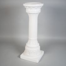 Ceramic pedestal / flower column around 1970