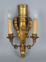 Neoclassical wall lamp, early 20th century.