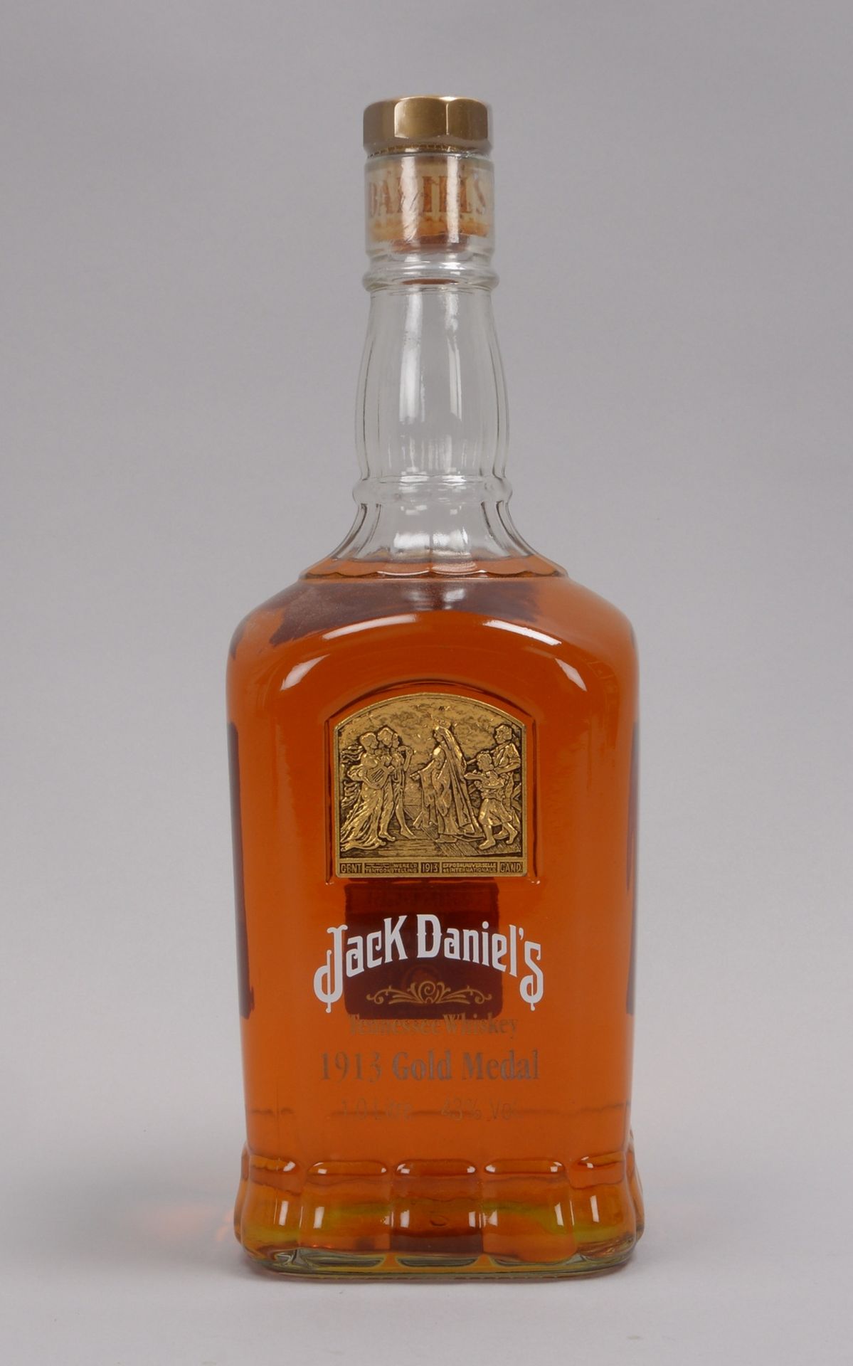Sammler-Whiskey: Jack Daniel&#039;s &#039;1913 Gold Medal&#039;, 43% Vol., Flasche 1 l