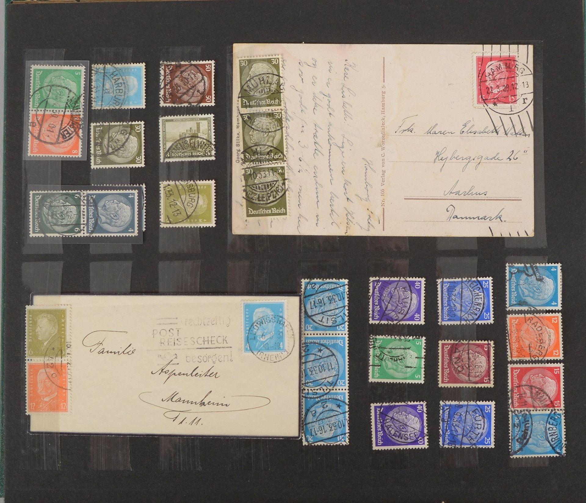 Briefmarkensammlung, 'Schweiz'/'Deutschland': viele 'Brustschilde', u.a. - Bild 4 aus 5