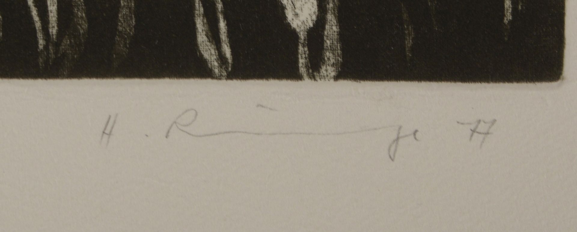 3 Rad. (Ed. Griffelkunst), sign., unger.: Runge, H., Bessel, H., van Kerckhoven, A. - Image 3 of 4