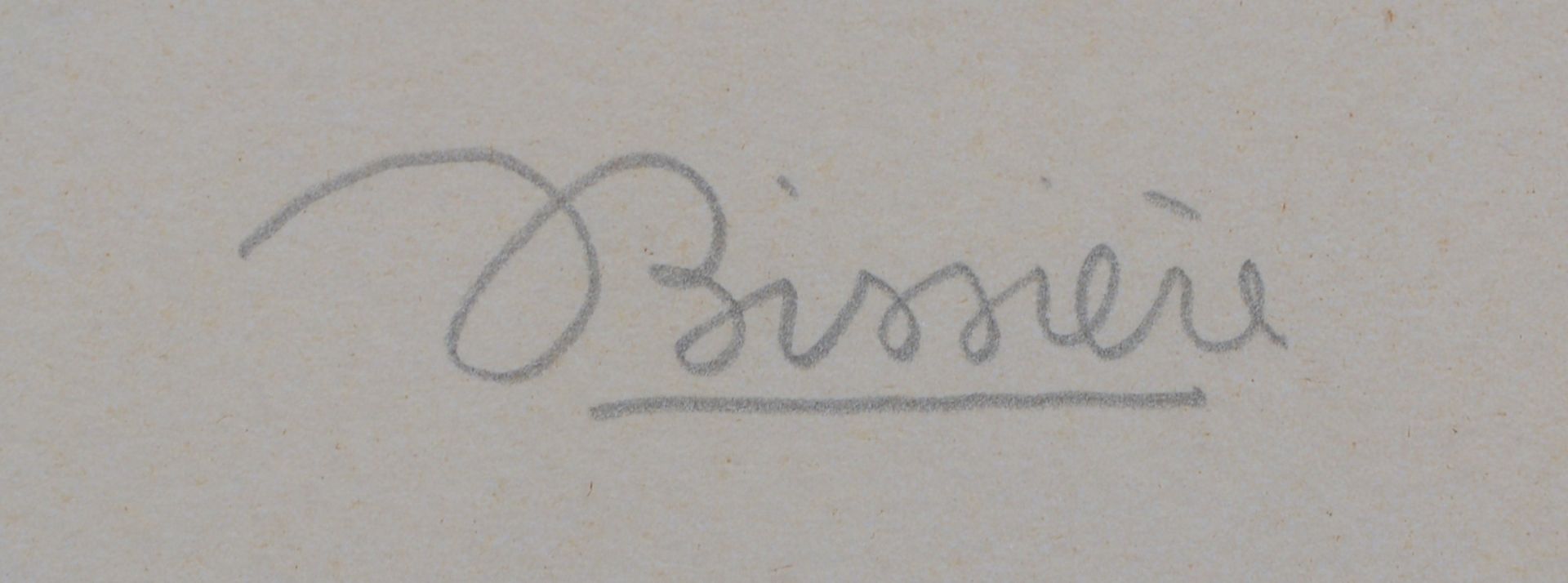 Bissi&egrave;re, Roger, &#039;O.T.&#039;, Farblithografie, Aufl. &#039;9/125&#039;, unten re. bleisi - Image 2 of 2