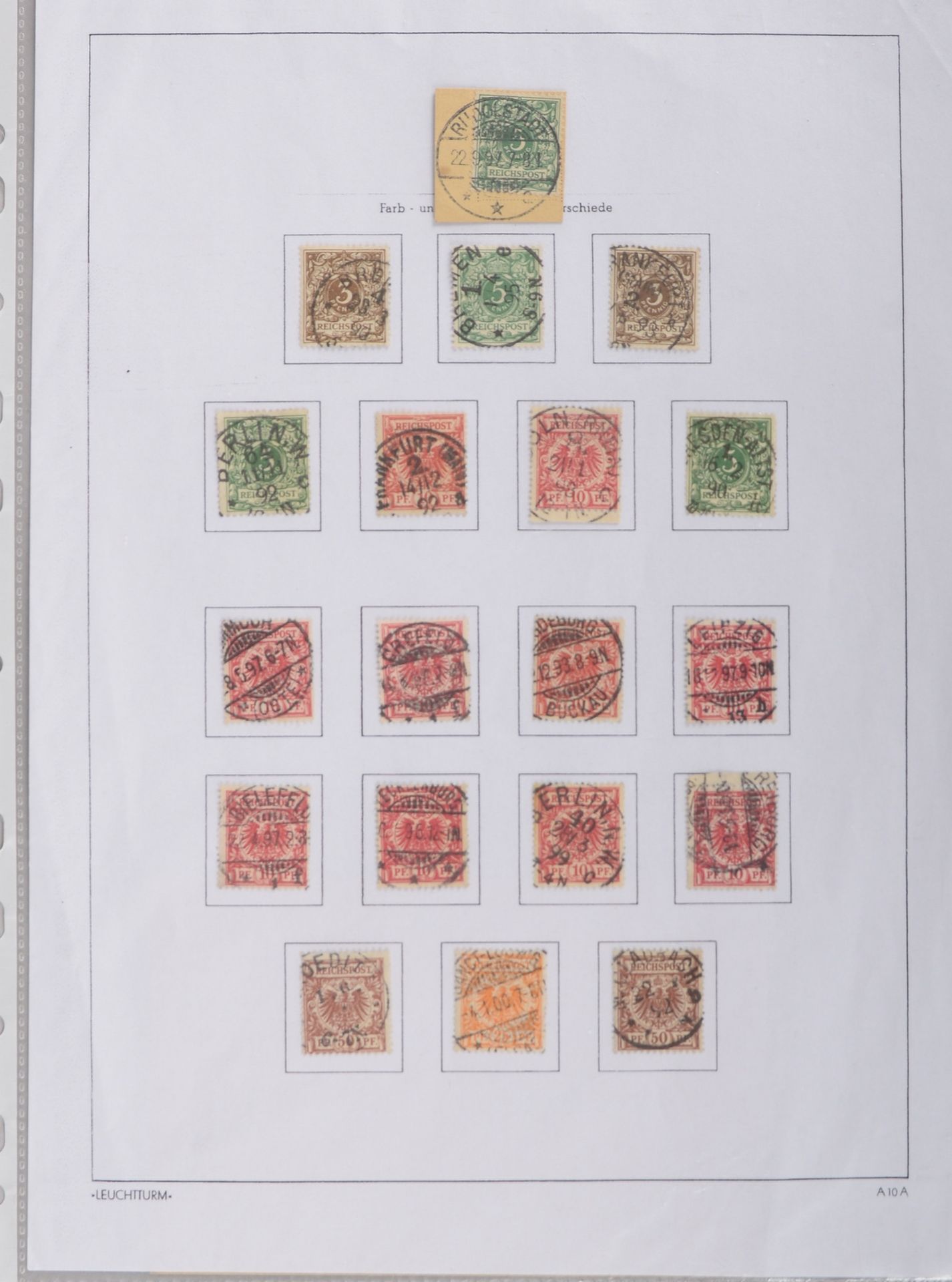 Briefmarkensammlung, &#039;Altdt. Staaten&#039;, ab ca. 1850 - eine qualitativ sch&ouml;ne Slg.! - Image 5 of 6