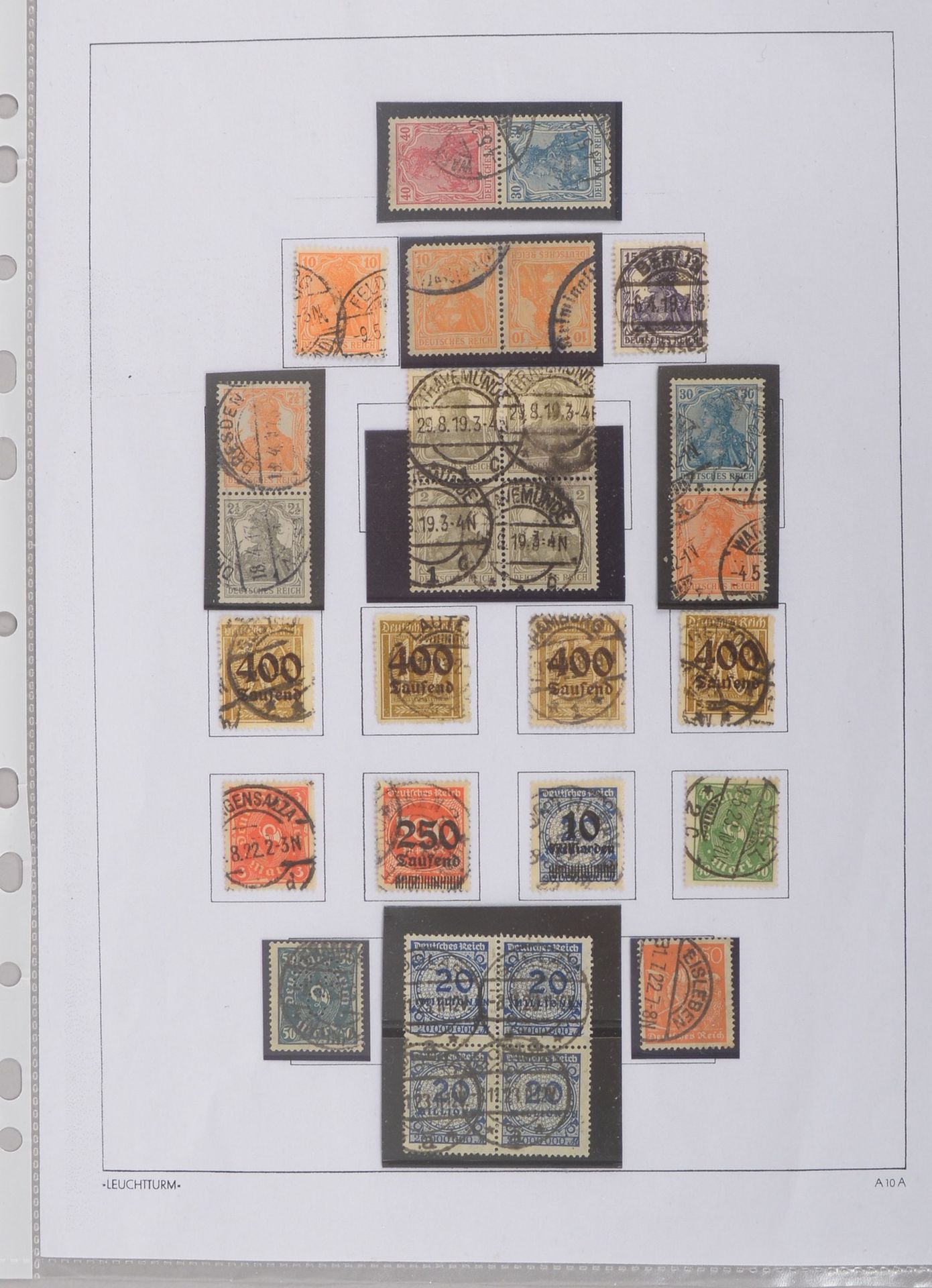 Briefmarkensammlung, &#039;Altdt. Staaten&#039;, ab ca. 1850 - eine qualitativ sch&ouml;ne Slg.! - Image 6 of 6