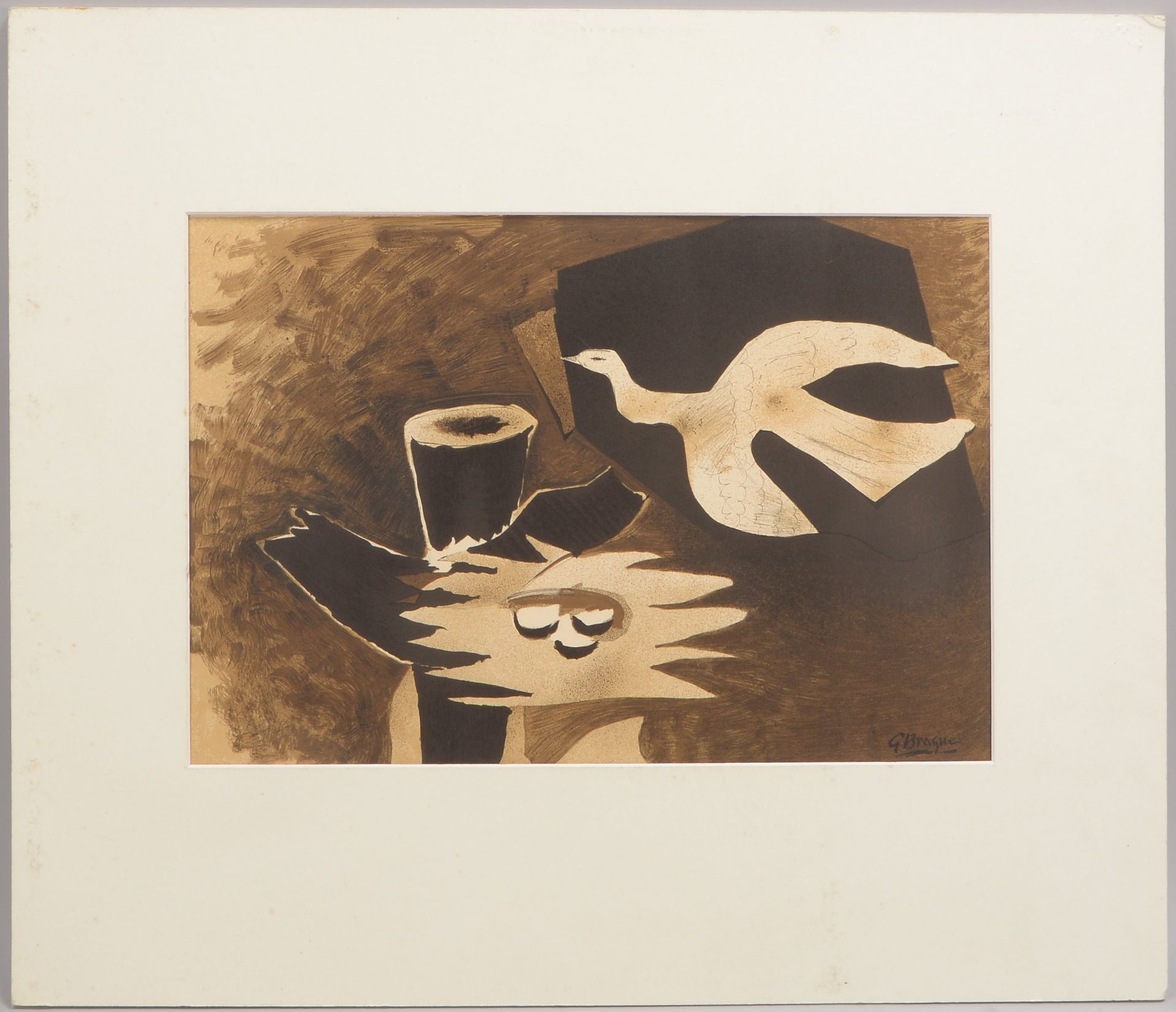 Braque, Georges, &#039;L&#039;oiseau et son nid&#039;, Farblithografie, unten re. im Stein sign., ve
