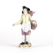 Meissen Händler mit Austern und Muscheln