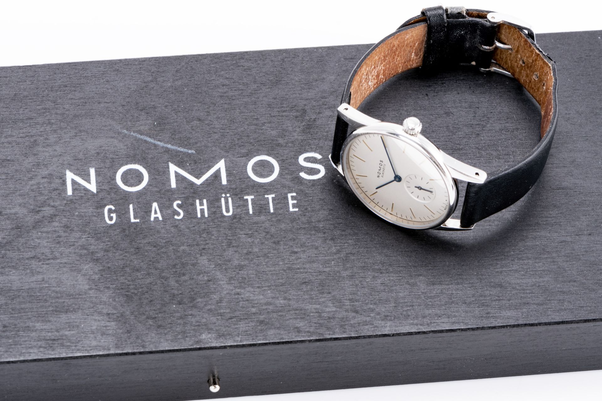 Nomos Glashütte Orion Modell 301, - Bild 4 aus 4