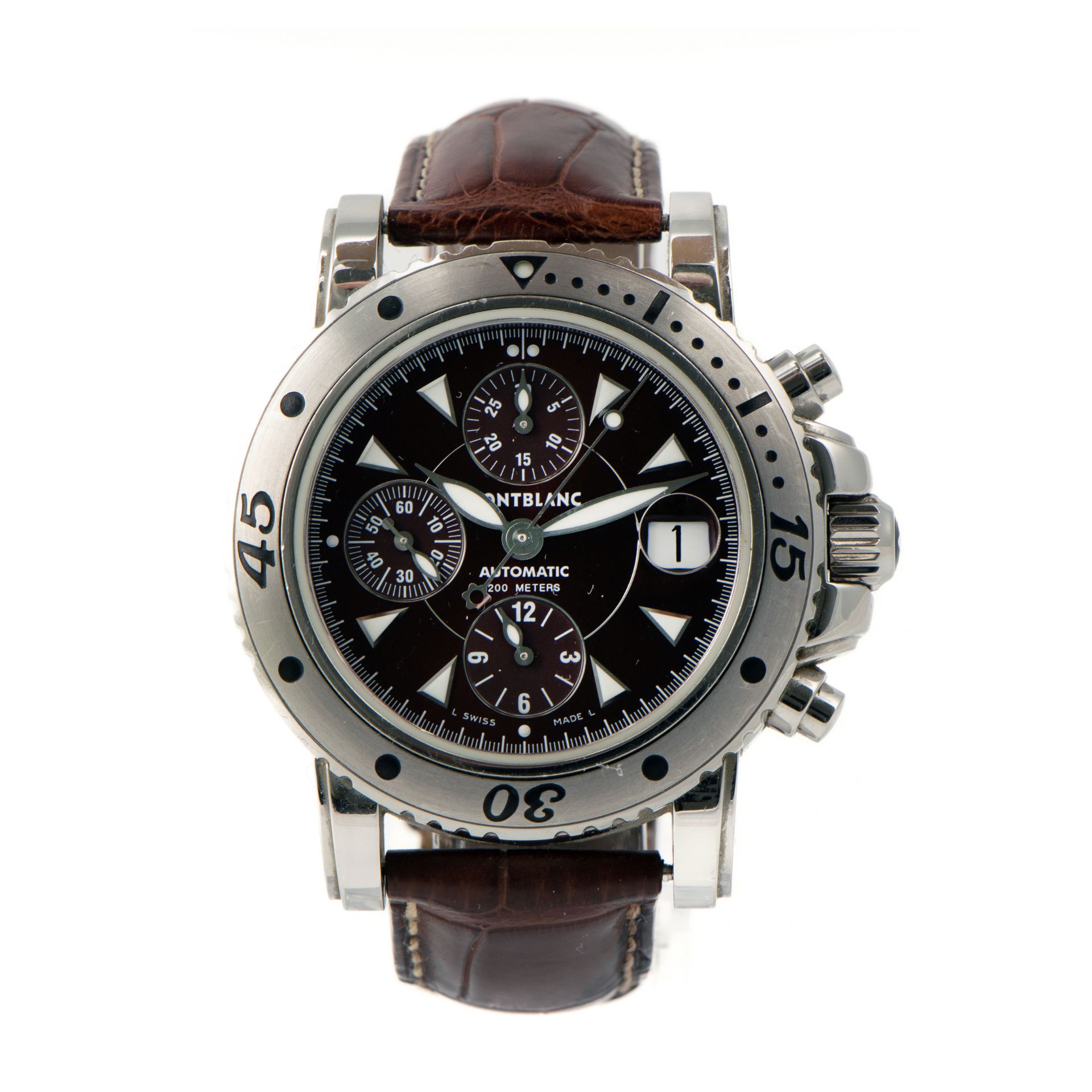 Montblanc Sport Chronograph Brown Dial