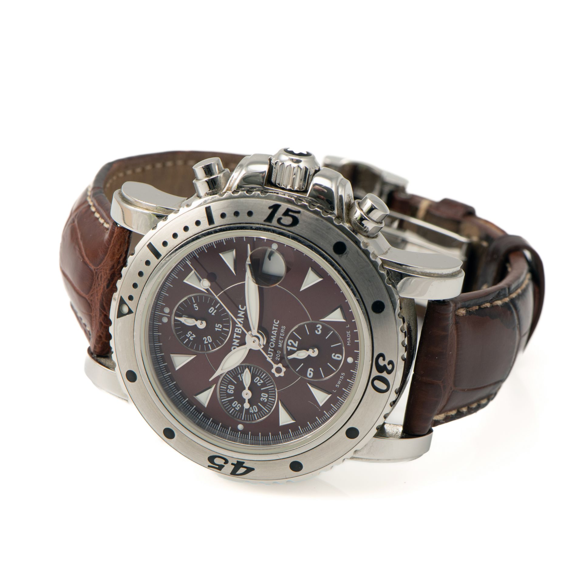 Montblanc Sport Chronograph Brown Dial - Image 2 of 4