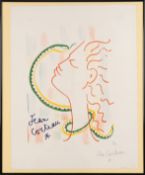 Cocteau, Jean; Eva mit Schlange