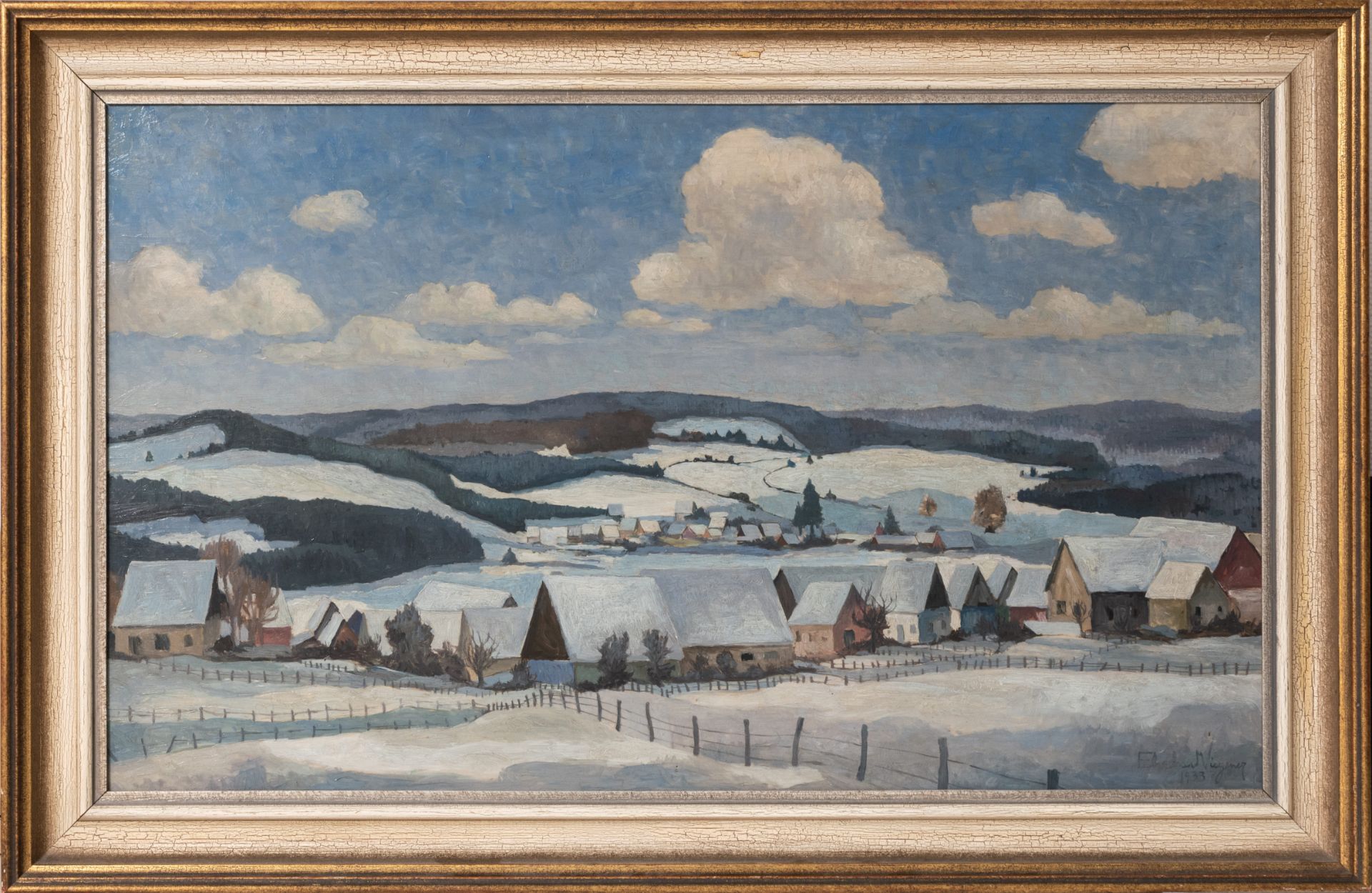 Viegener, Eberhard; Winterlandschaft