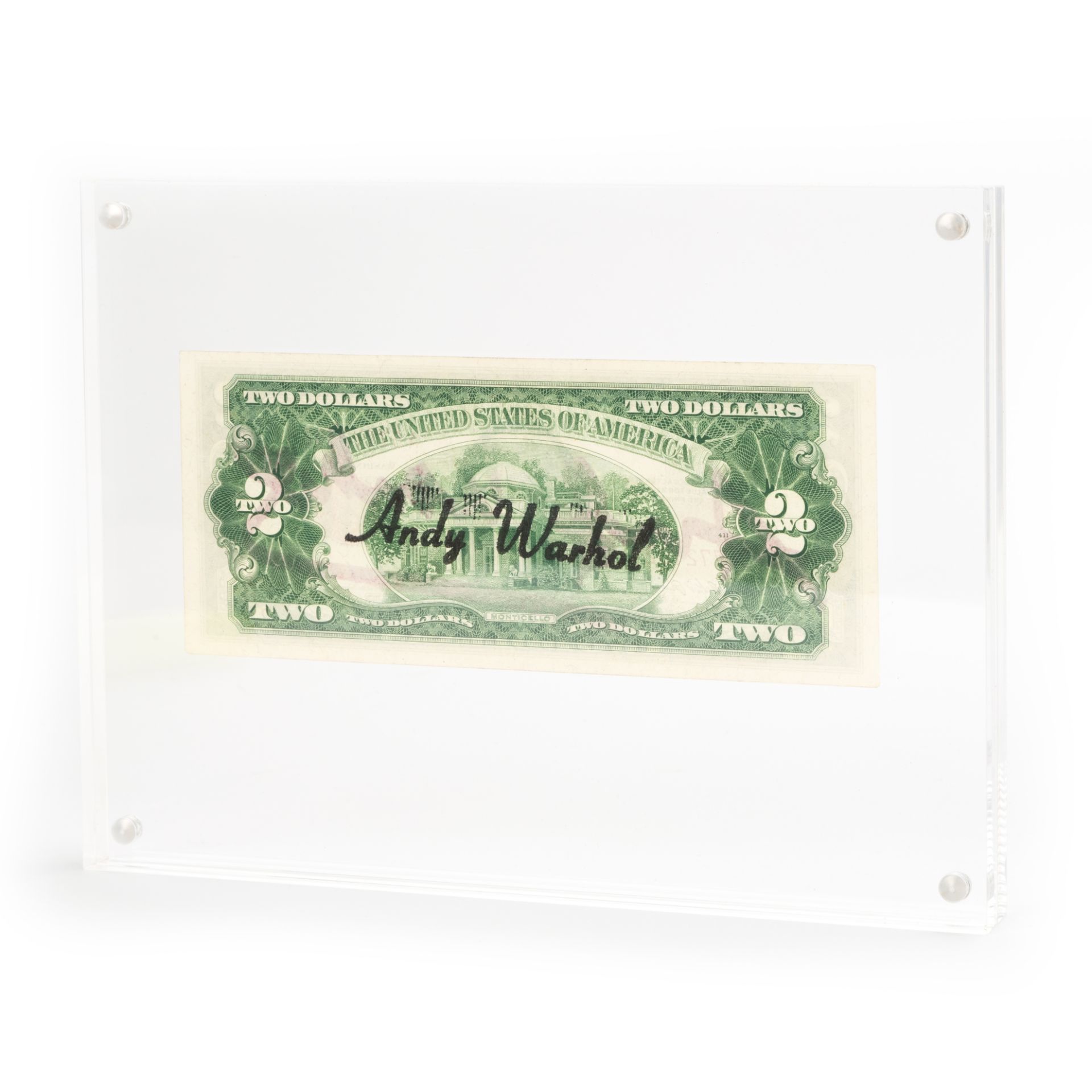 Warhol, Andy; '2 Dollars' - Bild 3 aus 3