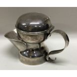 A novelty Victorian silver shaving mug. London 1898. By Grey and Co. Approx. 226 grams. Est. £