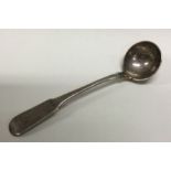 An unusual 19th Century silver spoon. Makers mark only ‘AFC IX’ Approx. 29 grams. Est. £60 - £80.