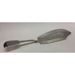 A George III silver fish slice. London 1833. By Charles Shipway. Approx.124 grams. Est. £100 - £